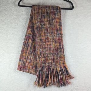 Multicolor Fringed Scarf Softttt